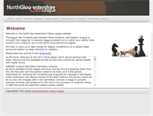 Tablet Screenshot of gloucesterchess.co.uk